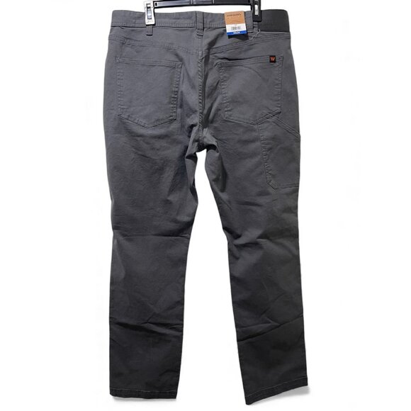 Eddie Bauer NWT Men’s Stretch Canvas Utulity Pant, (36x34, Gray) - Picture 2 of 16